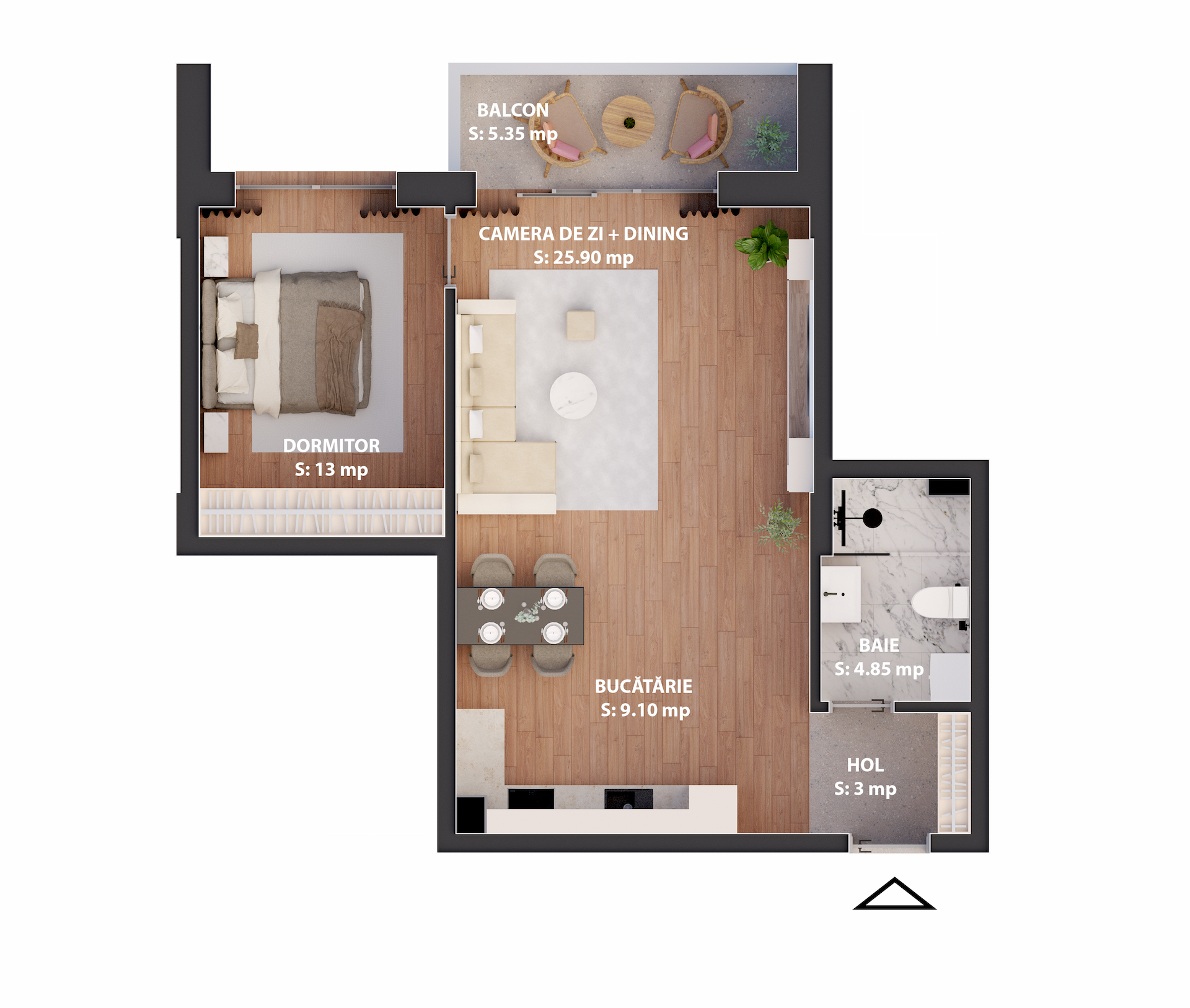 Apartament 8 - Etaj 1